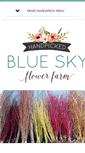 Mobile Screenshot of blueskyflowerfarm.com